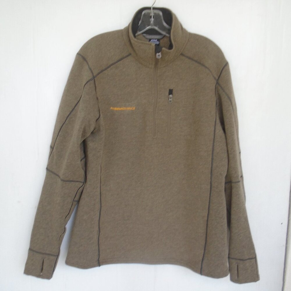 Kuhl Mens 1/4 Zip Fleece Pullover Jacket Size L Gray